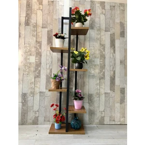 Adım Shops Dekoratif Dikey Saksılık, Çiçeklik, Raf, Bahçe Mobilya, Hediyelik Çiçek Rafı
