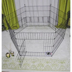 Bilgin Kedi Ve Köpekler Için Panel Çit 64x56 cm 6 Parça