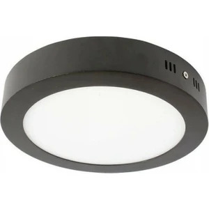 30W Yuvarlak Sıva Üstü LED Armatür Siyah Kasa Beyaz Işık CT-5238