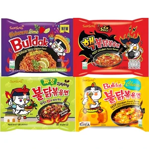 Hot Chicken Ramen 4'li Kombo Karışık Paket