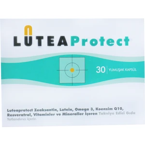 Luteaprotect Balık Yağı Koenzim Q10 Zeaksantin ve Multivitaminler Içeren Takviye Edici Gıda