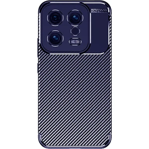 M.TK Moveteck Xiaomi Mi 13 Uyumlu Kılıf Karbon Desenli Kamera Korumalı Kaymaz Soft Solmaz Silikon