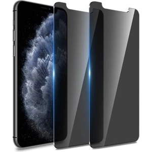 M.TK Moveteck Apple iPhone Xs Max 6.5 Için Hayalet Ekran Koruyucu Privacy Kırılmaz Tam Kaplar Cam