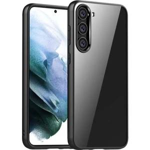   Apsuwa Samsung Galaxy S23 Plus Kılıf Bumper Arkası Mika Şeffaf + Ekran Koruyucu