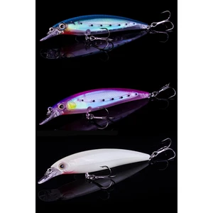 Avcı 1023 3'lü Set Aynalı Sahte Balık 11 cm 14 gr 3D Göz