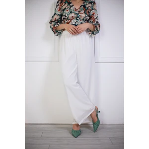 Beli Lastikli Şifon Pantolon