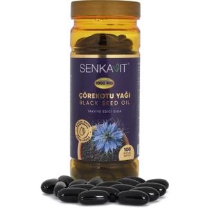 Bitkisel Çörekotu Yağı Softjel 1000 Mg 100 Kapsül