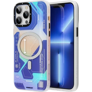 iPhone 13 Pro Max Uyumlu Kılıf Magsafe Şarj Özellikli Youngkit Metaverse Serisi Kapak