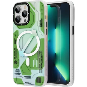 iPhone 13 Pro Max Uyumlu Kılıf Magsafe Şarj Özellikli Youngkit Metaverse Serisi Kapak