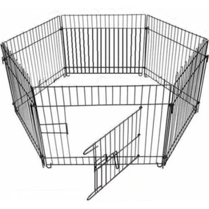 Atahan Pet Metal Köpek Oyun Alanı Çit Altı Parça 63X63