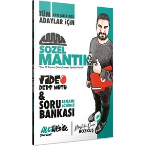 Hocawebde Yayınları 2023 KPSS - ALES - DGS Sözel Mantık Video Ders Notu ve Soru Bankası
