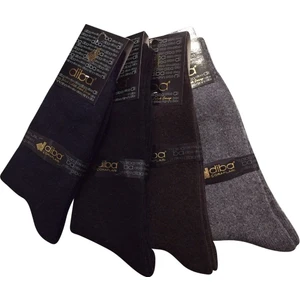 6 Adet Lambswool Yün Kışlık Erkek Çorap