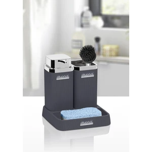 Okyanus Home Stella Antrasit Kromlu Lavabo Seti