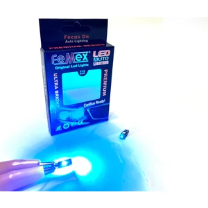 Premium 10'lu T5 LED 3030 Chipset 3smd Mini LED Ampul Turkuaz
