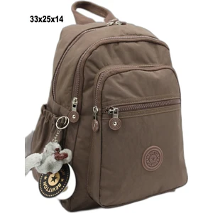 Krinkıl Suya Dayanıklı Kumaş Kadın Sırt Çantası 530