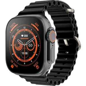 Wearfit Pro Gs8+ Watch 8 Ultra Pro Plus Akıllı Saat Android ve Ios Uyumlu Çift Kordonlu