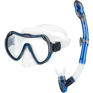 Aqua Speed Mask And Snorkel Set  Java + Elba Kol. 11 Mesh Bag Silicone, Polycarbonate, Tempered Glass Şnorkel