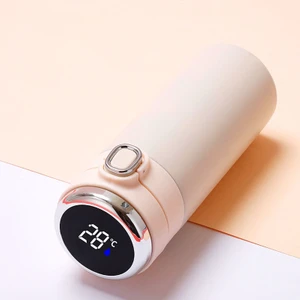 Fantastic Shop 420 ml. Paslanmaz Çelik Termos - Beyaz (Yurt Dışından)
