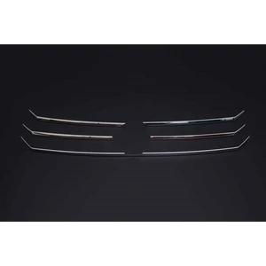 Aktif Oto Krom Volkswagen Crafter Van Ön Panjur 5 Parça (Alt Tek Parça) Paslanmaz Çelik 2012 > 2017