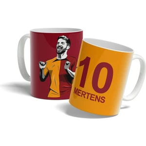 Mertens İmzalı Baskılı Kupa Bardak
