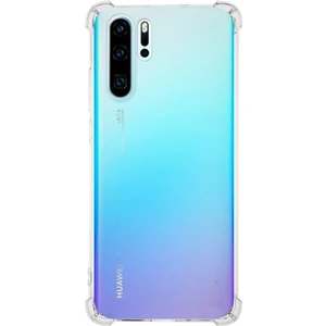 Caseworld Huawei P30 Pro ile Uyumlu Kapak Köşe Korumalı Airbag Antishock Silikon Şeffaf Kılıf