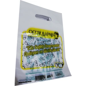 Merpak Ambalaj Baskılı Atlet Optik Gözlük Poşeti 22 x 32 cm 5 KG