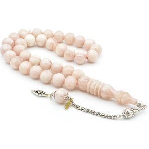 Hakkı Usta İmzalı Kamçılı Küre Kesim Çekoslavak Katalin Tesbih