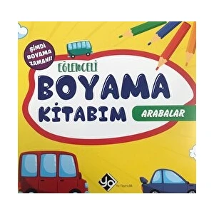 Eğlenceli Boyama Kitabım - Arabalar