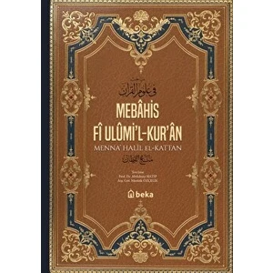 Mebahis Fî Ulümi’l-Kur’an