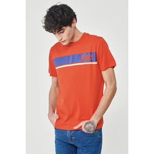 Regular Fit Normal Kesim %100 Pamuk Bisiklet Yaka Sarı Tişört