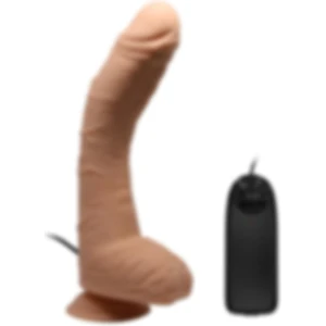 Lilitu Shop Lilitushop 28 cm Titreşimli Gerçekçi Kalın Dildo Penis - Alex