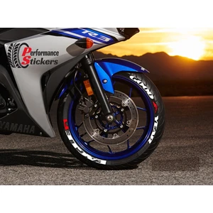 Ps Stickers Good Year Eagle Motorsiklet Lastik Yazısı Lastik Sticker 4 Adet full set