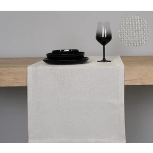 Özel Tasarım Parlak Runner Krem