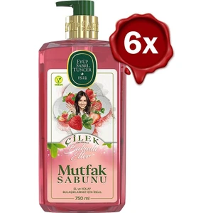 Eyüp Sabri Tuncer Çilek Mutfak Sabunu 6 x 750 ml