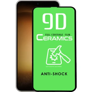 Kzy Samsung Galaxy S23 ile Uyumlu Tam Kaplayan Seramik Nano Esnek Ekran Koruyucu Cam