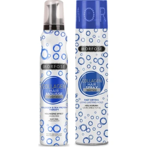 Collagen Saç Spreyi 250 Ml+Morfose Collagen Saç Köpüğü 200 Ml