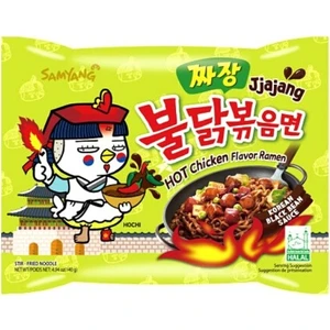 Buldak Jjajang Korean Black Bean Sauce Ramen 140 gr