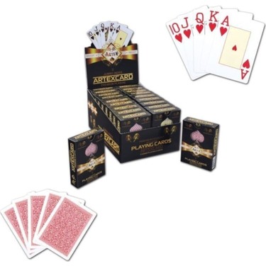 Star Okey %100 Plastik Artex Poker Oyun Kağıdı Fiyatı