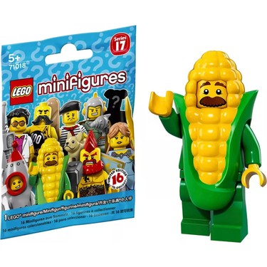 ※Az※ LEGO 71018 Minifigür Seri 17 4 - Corn Cob Guy Minifigür Fiyatı