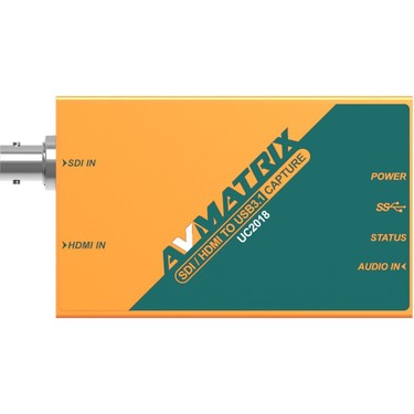Avmatrix UC2018 HDMI / Sdı To Usb3.1 Type-C Video Capture Fiyatı