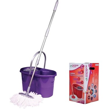 Toptancı Amca Zambak Dönerli Temizlik Seti Mop Seti (Kutulu) Fiyatı