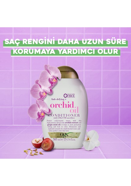 OGX Renk Koruyucu Orchid Oil Sülfatsız Saç Bakım Kremi 385 ml