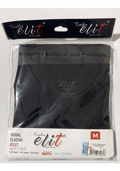 Erkek Modal Likralı Askılı Atlet 1201 - 12 Adet fırsatları