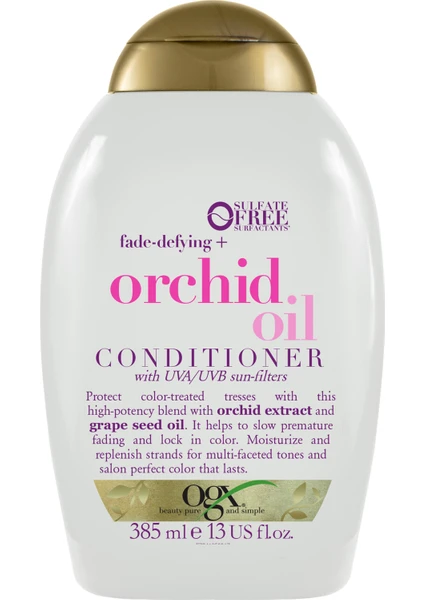 OGX Renk Koruyucu Orchid Oil Sülfatsız Saç Bakım Kremi 385 ml