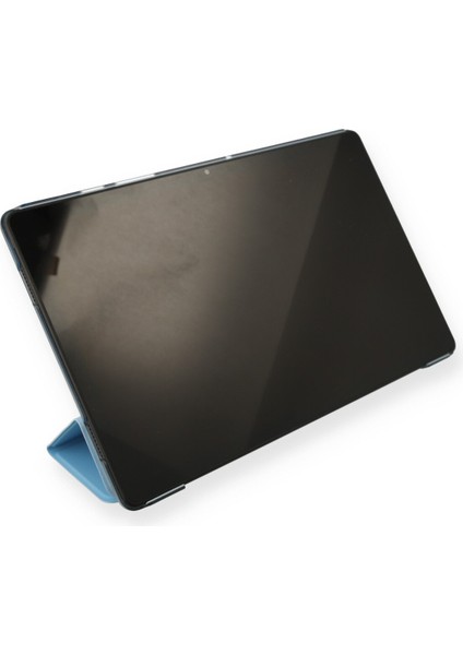 Samsung Galaxy P610 Tab S6 Lite 10.4 Kılıf Tablet Smart Kılıf - Mavi