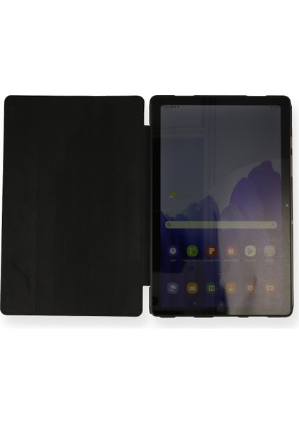 Happycase Samsung Galaxy X800 Tab S8 Plus 12.4 Kılıf Tablet Smart Kılıf - Siyah