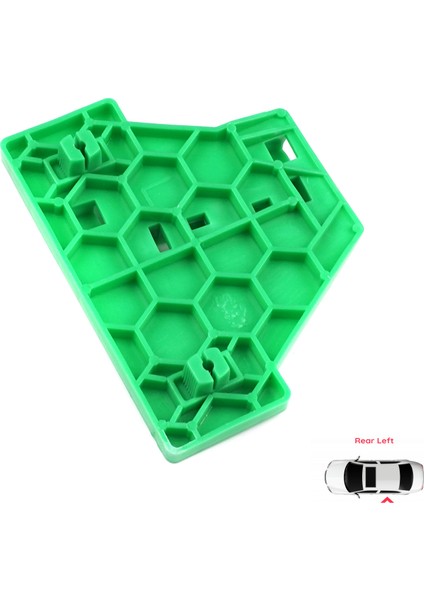 BWR228 Audi A4 B6 B7 Seat Exeo 3R 4/5 Kapı 8E0839461 İçin Arka Sol Kapı Cam Kriko Tamir Klipsi