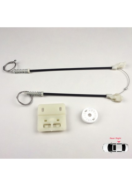 Land Rover Freelander MK1 1997-2006 CVH101200 İçin Elektrikli Arka Sağ Kapı Cam Kriko Tamir Seti