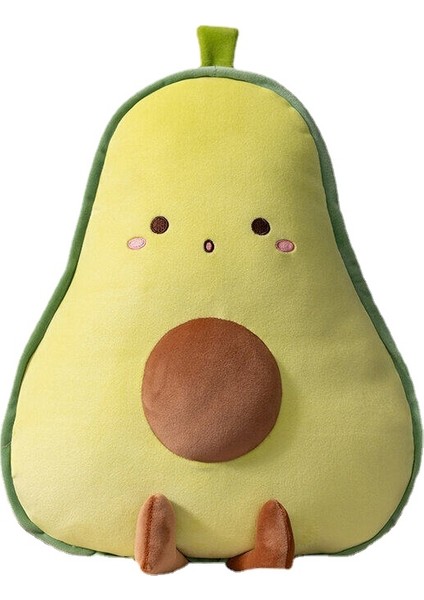 Fruit And Vegetable Series 55 cm. Avocado Plush Toy (Yurt Dışından)