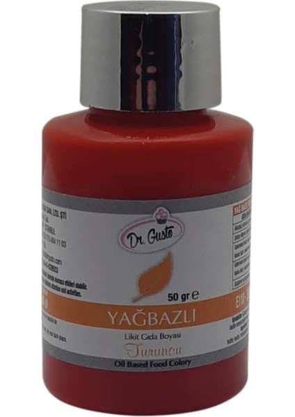 Yağ Bazlı Likit Boya Turuncu 50 gr